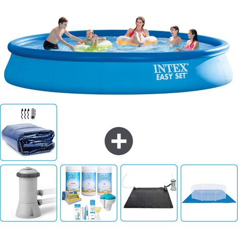 Intex Piscina Easy Set Rotonda - 457x84 cm - 8-pezzi  S20280 (1/5)