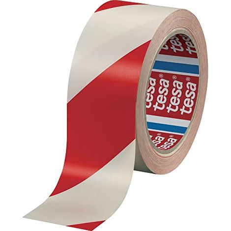 Nastro adesivo Tesa Signal Premium rosso e bianco 50 mm (1/4)