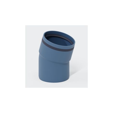 coude PO POLO-KAL XS DN 125/15 degrés