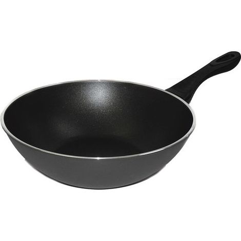 Wok Ballarini 130 Negro 30 cm Aluminio