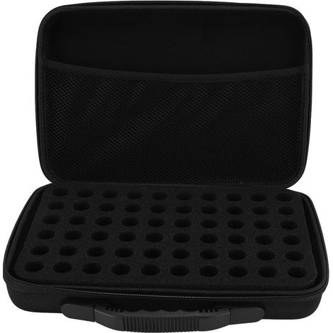 Aufbewahrungsbox für Alkoholtinte, stabile Waage, Organizer-Box für 60 Flaschen Modellbaufarbe, tragbarer Mini-Farbbehälter (für Künstler). (1/5)