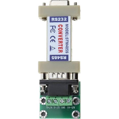 Convertisseur RS232 vers RS485 : adaptateur série d'interface RS-232 vers RS-485 (aucune alimentation requise). (1/5)