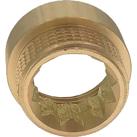 Rallonge laiton Mâle Femelle Ø 3/4" x L. 10 mm - à l'unité (1/3)