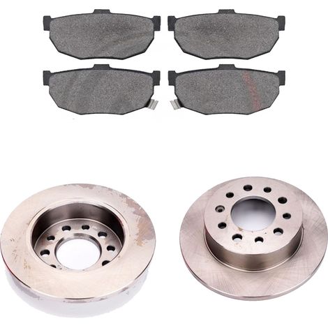 KIT FRENI POSTERIORI compatibile con HYUNDAI COUPE (GK) - DISCHI + PASTIGLIE OEM: FDB638 / 17641 /SOSTITUZIONE DIRETTA/BASSA POLVERE/SILENZIOSO (1/5)