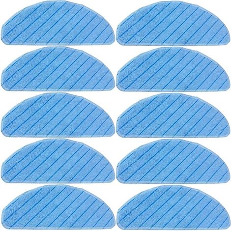 Chiffon de Nettoyage Lavable - Compatible avec Ecovacs Deebot T9 T9+ T9 AIVI T9 PRO T9 MAX - Microfibre - Lot de 4 (1/5)