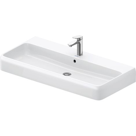 Lavabo sobre encimera Duravit Collection One, 1000x470mm, con