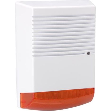 Velleman – Sirène d'alarme à LED clignotante rouge – Alimentation 3 piles AA – Résistante aux intempéries IP44 – Dimensions 195x276x90mm – HAMD1 (1/4)