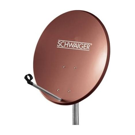 Schwaiger SPI550.2 Antenna SAT 60 cm Materiale riflettente: Acciaio Rosso mattone