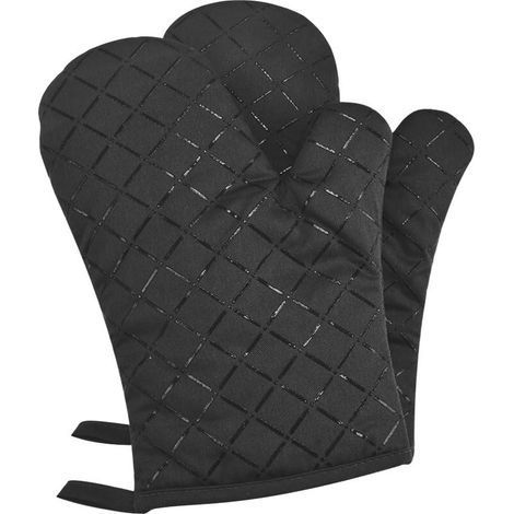 Gants de Four antidérapants de qualité supérieure (1 Paire) jusqu'à 240 °C – Gants de Barbecue en Silicone extrêmement résistants à la Chaleur (1/5)