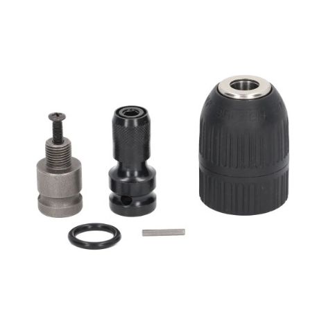 Mandrin de Perçage 1/2" Mandrin Auto Serrant sans Clé pour Clé à Chocs, Outil de Travail Bois (1/5)