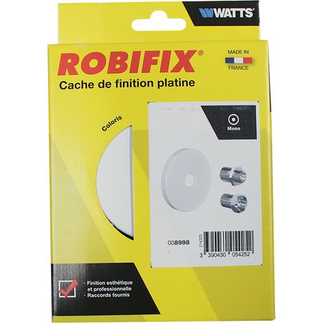 Cache blanc pour Robifix mono - Watts