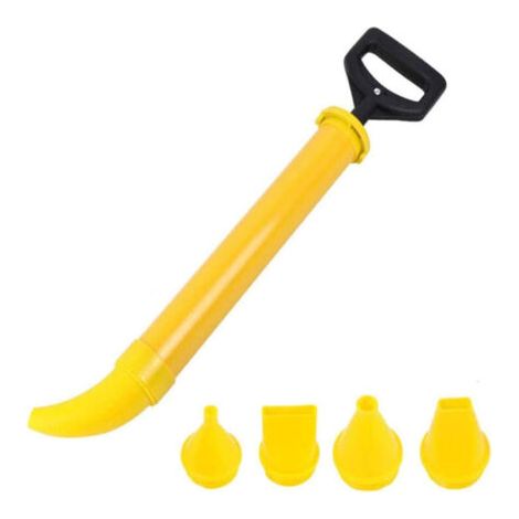 Pistolet à Mortier,Pulvérisateur à Ciment Pistolet à Calfeutrer Ciment Pistolet à Coulis de Ciment Pulvérisateur de Mortier avec 5 Buses pour Brique de Pavage de Patio à La Chaux (1/5)
