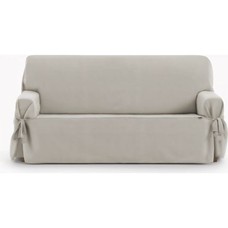 Housse de canapé universelle Levante beige 140/180 avec lacets (1/4)
