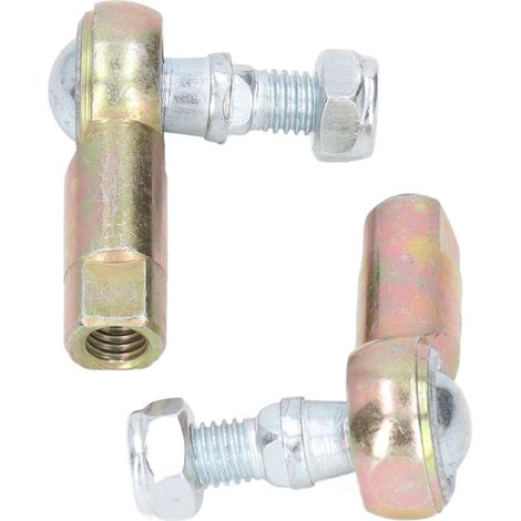 2x 8mm Kugelgelenke mit Spurstangenkopf aus legiertem Stahl für 110cc Quad Bike Motocross ATV Buggy Go Kart (1/5)