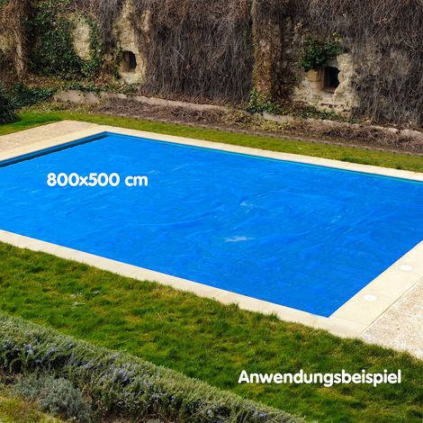 Poolabdeckung 400µ Abdeckplane Poolplane Pool Abdeckung Abdeckhaube Solarplane