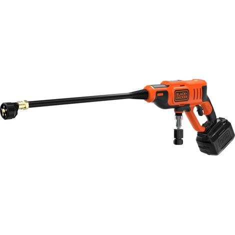 Hochdruckreiniger kabellos 24 bar mit 18V 2Ah Lithium-Batterie BLACK+DECKER BCPC18D1-QW (1/5)