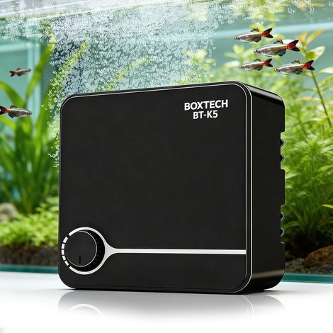 Pompe à air Ultra silencieuse pour Aquarium, la Pompe à air Peut répondre aux Trois exigences, silencieuse, Faible Vibration et suffisamment d'oxygène (1/5)