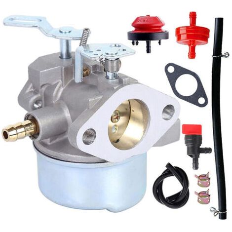 BARKBUSTERS Compatible avec carburateur 640052 640054 640058 640058A 640349 pour générateur de souffleuse à neige Tecumseh HMSK80 HMSK90 HMSK100 LH318SA LH358SA 8HP 9HP 10HP 640052 (1/4)