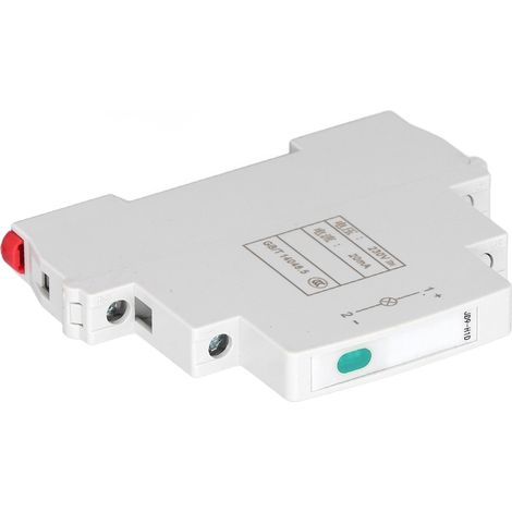 Voyant modulaire sur rail DIN LED AC/DC 230V JD9‑H1D pour lignes télécom et installations électriques (1/5)