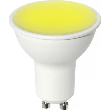 Lampada faretto 8W luce lampadina a led attacco con attacco GU10 da 220V calda 3000K (1/4)