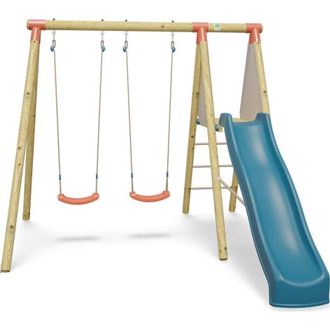 Balançoire en bois 2,30 m Topwood MILU 2 - 4 enfants