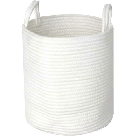 Grand Capacity coton corde rangement panier pour Toys et Clothes-Dirty vêtements panier organiseur pour maison A (1/5)