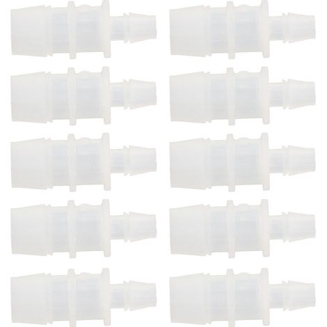 10 Stück PP-Luftpumpenadapter-Reduzierstücke für Aquarium-Luftpumpen mit 7,9–15,8 mm Silikonschlauchanschluss (1/5)