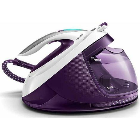 Philips PerfectCare Elite Plus GC9660/30 centro de planchado vapor violeta blanco