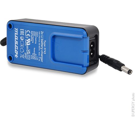 Mascot - Chargeur lithium-ion Mascot 3743LI 2S 8.4V/1.5A 110-230V - Sortie 5.5x2.1mm