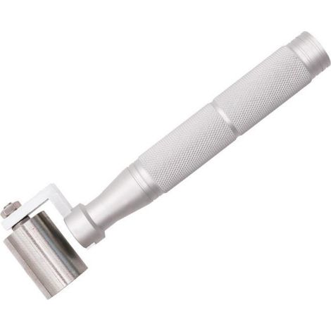 Lntyq Handandruckrolle, rostfreie Flachnahtrolle für Tapetenkantennaht (40 mm) (1/5)