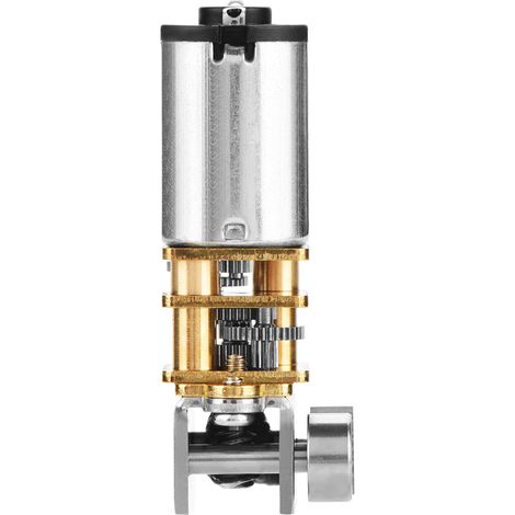 Micromoteur à engrenage angulaire N20 12 V CC 11 tr/min en métal pour stylo d'impression 3D (1/5)