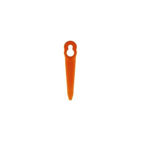 Lot de 100 Lames Compatible pour Coupe Bordure Stihl PolyCut 2-2 PolyCut 3-2, FSA 45 FSA 57 FSE 52, Lames en Plastique pour Coupe Bordure Stihl sans Fil 90127mm (1/5)