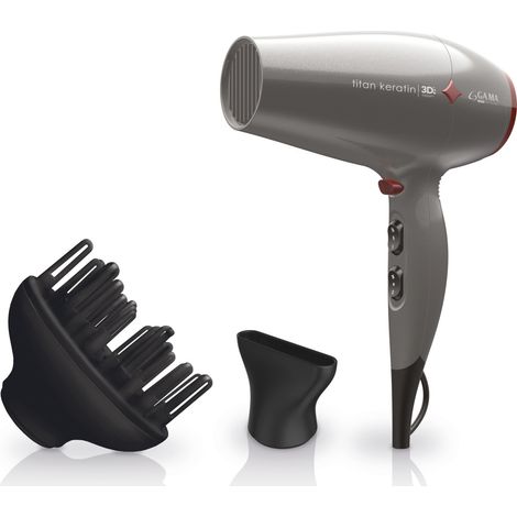 GA.MA Titan Keratin Diamond 3D Gris 2300 W