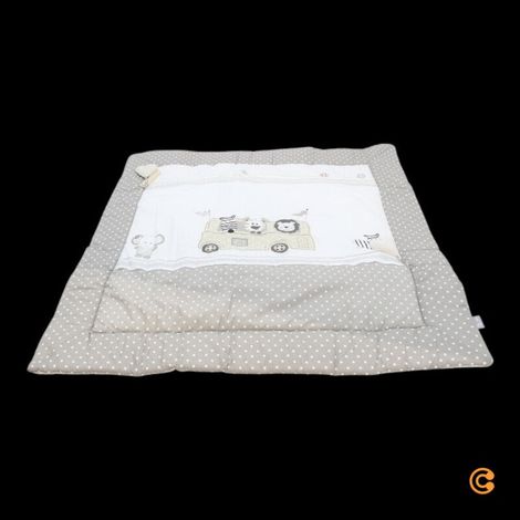 [NEUWERTIG] B-Ware Roba Krabbeldecke Safaribus Spieldecke Krabbel Decke Babydecke Kuscheldecke (1/2)