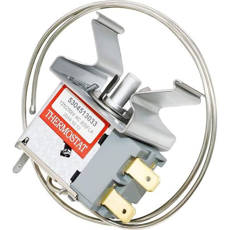 5304513033 Kühlschrank-Temperaturregler-Thermostat von Romalon, passend für Frigidaire und Kenmore, ersetzt 297216037, 5304503436, 216715200, 297216033, 216715201, 216715203 und 297053873 (1/5)