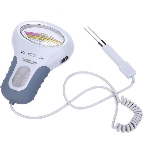 Testeur de chlore et de pH CL2 avec sonde, analyseur de qualité de l'eau pour piscine, accessoire de rechange (1/4)