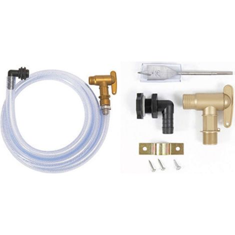 Tuyau jauge universel 2,15m – Tuyau flexible transparent – Raccord 3/4'' pour cuve de récupération d'eau – Installation facile (1/5)