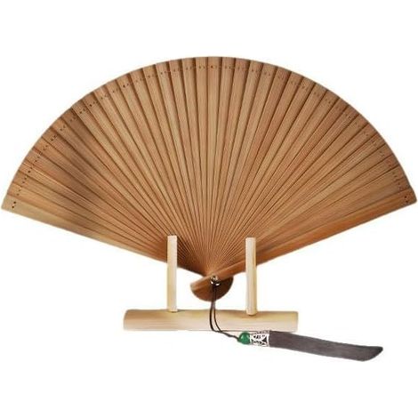 Éventail à main pliable en bambou pour sauna, barbecue, soirée dansante, fête (libellule)