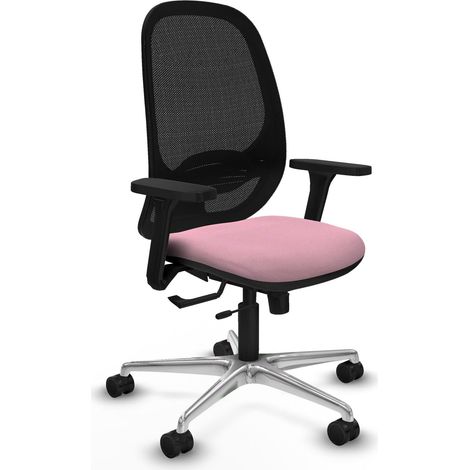 Chaise de bureau piqueras y crespo Cilanco noir mousse haute densité (1/2)