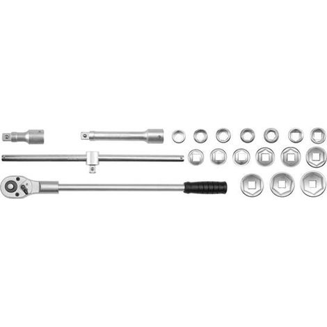 Yato YT-1335 llave de tubo Juego de llaves de tubo 20 pieza(s)