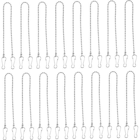 teiliges Set aus Edelstahl Werbeketten zum Aufhängen von
