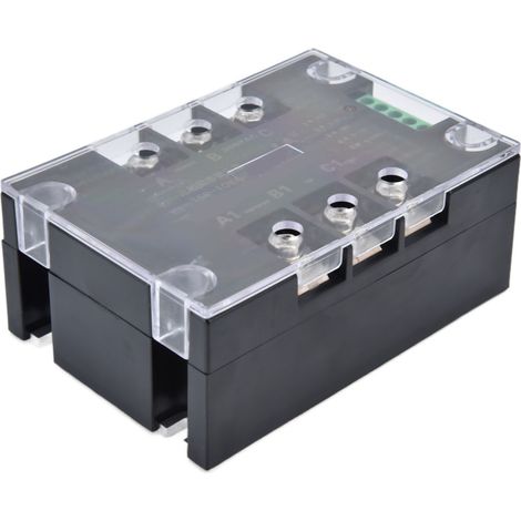 Régulateur de tension triphasé à semi-conducteurs, variateur de tension alternatif à thyristors, module SCR 380V ACTSR-10WA-S (sans dissipateur) (1/5)