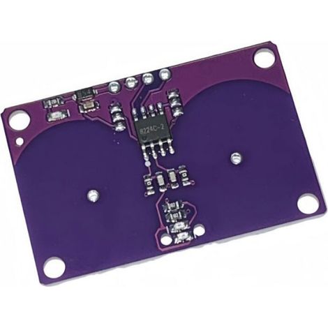 Module De Commutation Tactile - Capteur De Proximite Capacitif 2 Canaux - Pour Projets Electroniques DIY - 1 Unite (1/2)
