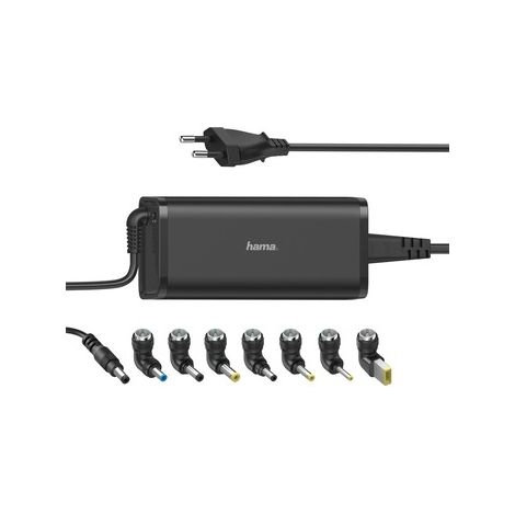 HAMA Universal-Netzteil 90 W für Laptops – 7 Stecker