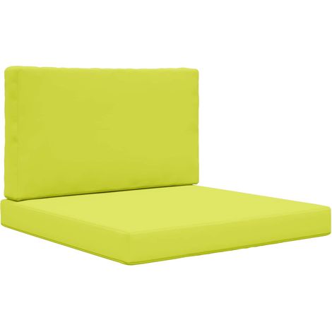 Maison Exclusive - Sofakissen für draußen 2 pcs Grün Polyester