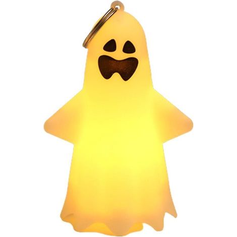 Décorations de fête d'Halloween Veilleuse Fantôme Pendentif Porte-clés Sac à main Décor Cadeaux (1/5)