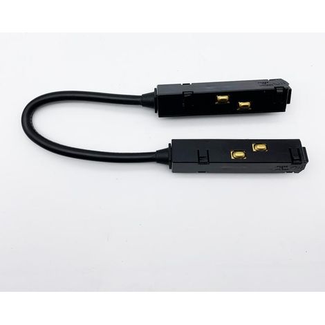 Connecteur Souple pour Rail Magnétique 48V NOIR - SILAMP (1/2)