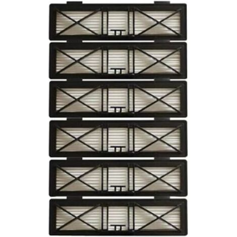Lot de 6 filtres HEPA pour Neato Botvac D7 D3 D4 D5 D6 D70 D75 D80 D85 pour Neato Botvac 75e 80 85, pièces de filtre (1/4)
