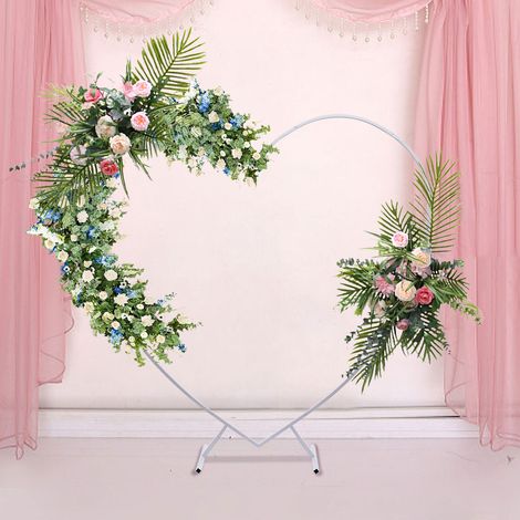 2 M 2.1 M arc de mariage en métal arbre de mariage mariage ballon arc fleurs cadre (1/5)