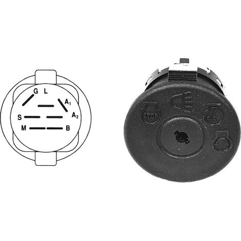 Anlasserbox 7-poliger Rasenmäher HUSQVARNA 532 175566 94762